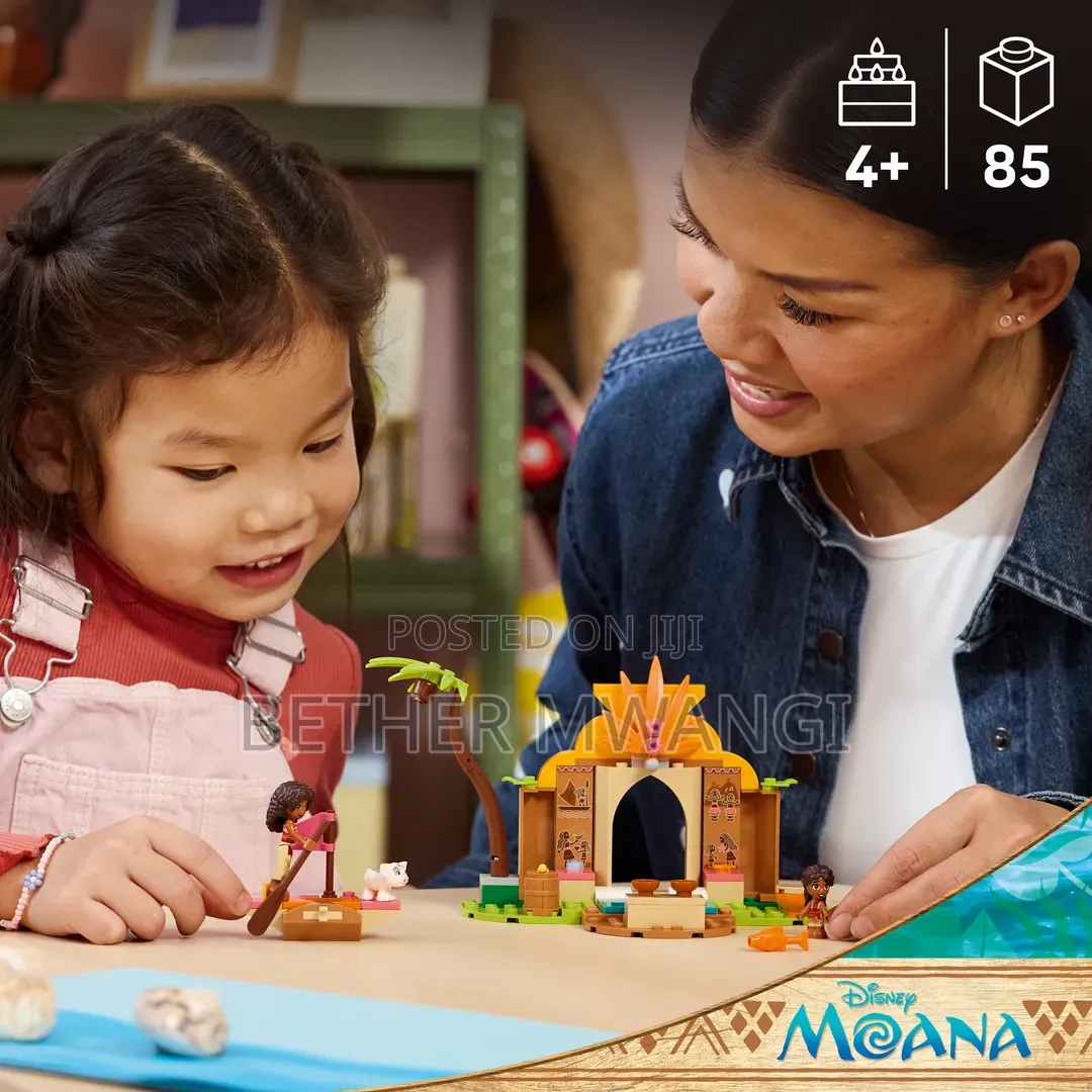 LEGO Disney Moana Village House & Boat in Kenya