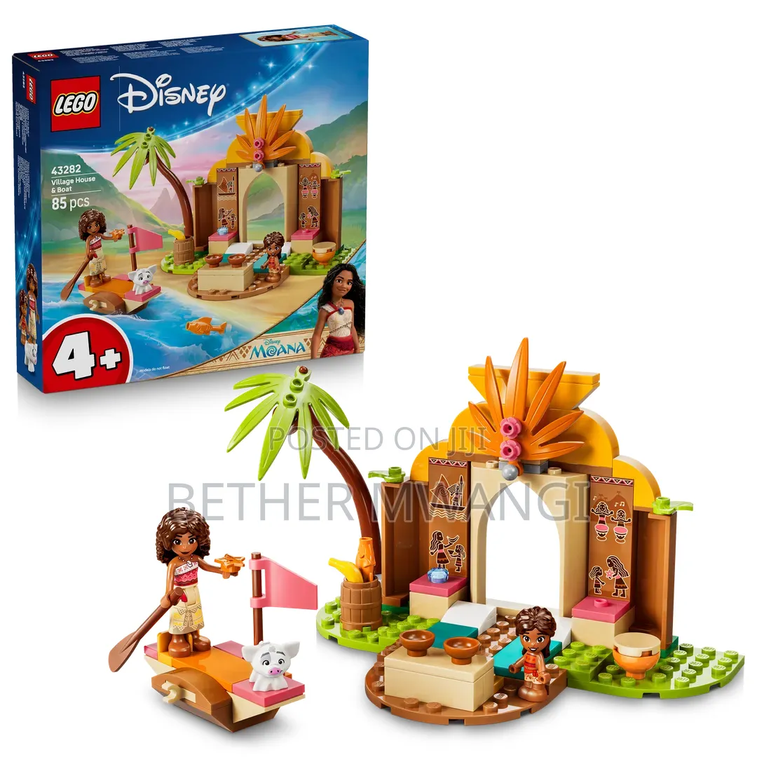 LEGO Disney Moana Village House & Boat in Kenya