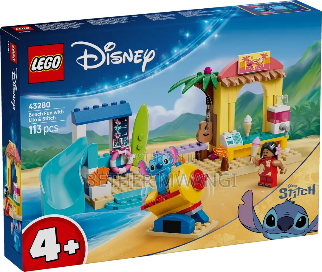 LEGO Disney Beach Fun With Lilo & Stitch in Kenya