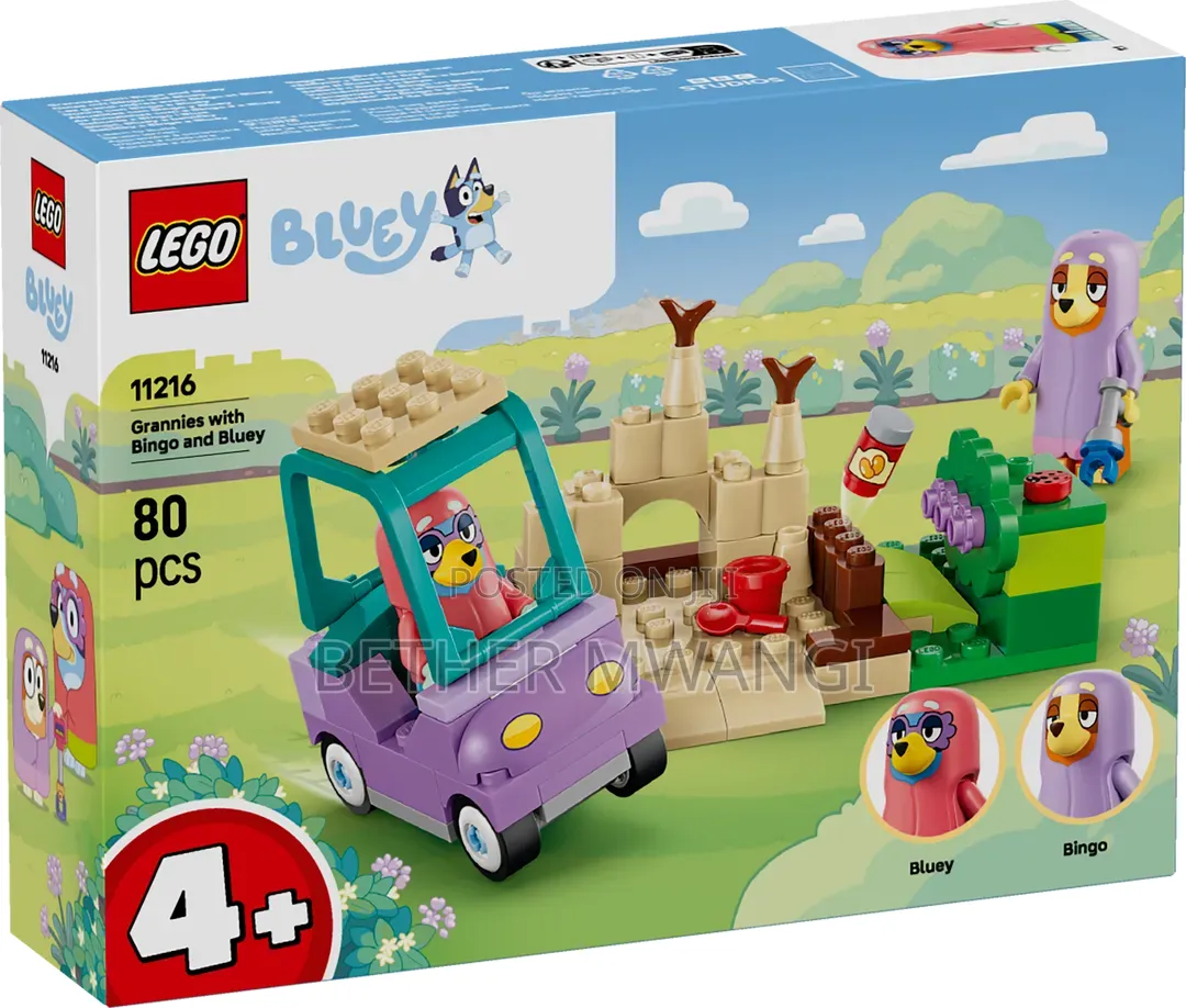 LEGO Bluey Grannies With Bingo and Bluey Pretend Play Building Toy