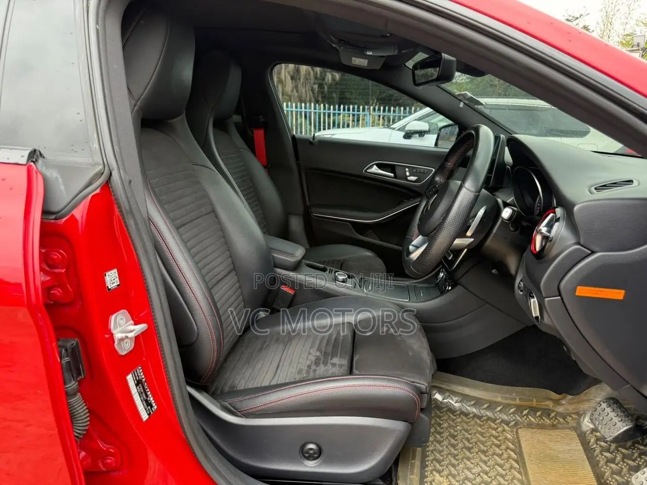 Mercedes-Benz CLA-Class CLA 250 Sedan 2017 Red