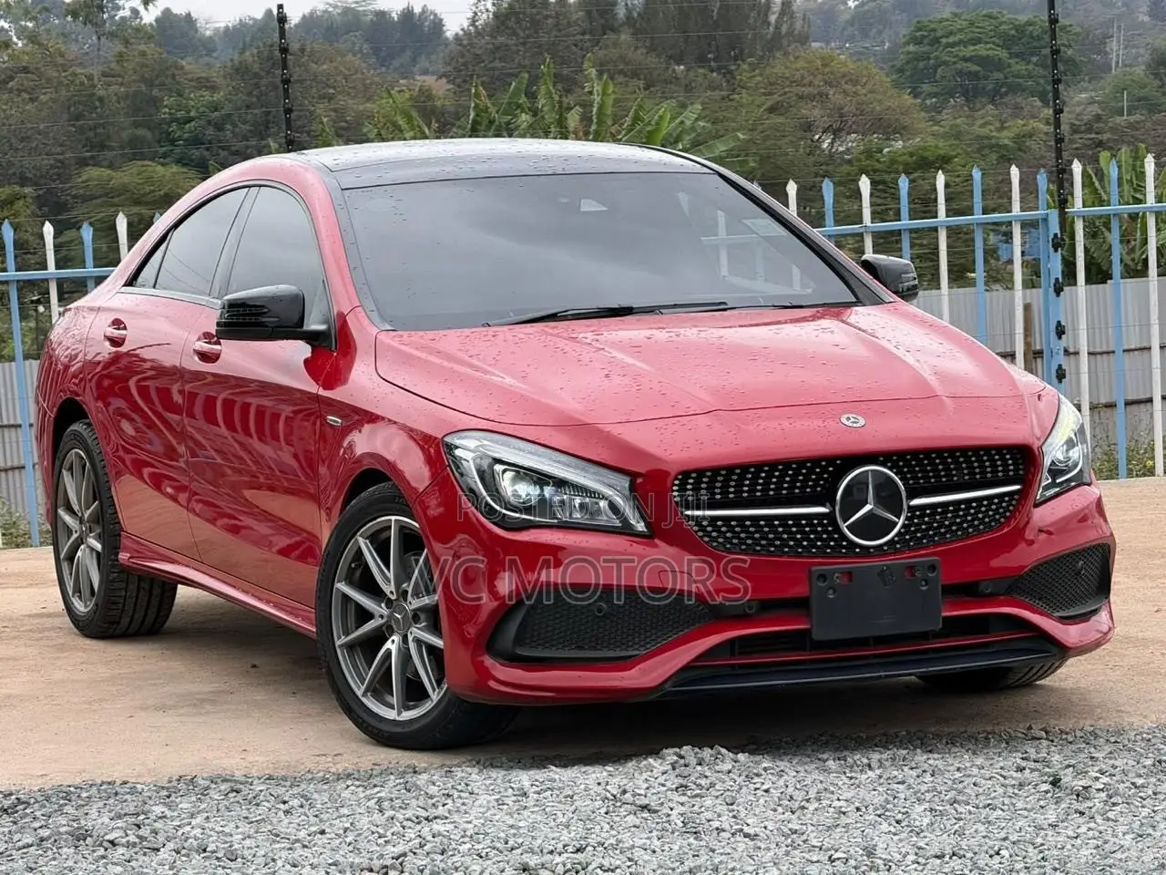 Mercedes-Benz CLA-Class CLA 250 Sedan 2017 Red