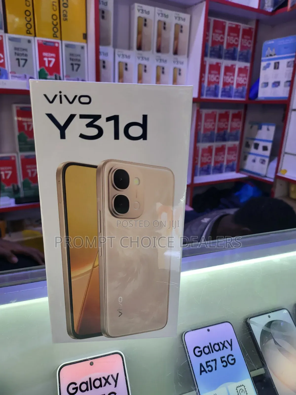 New Vivo Y31d 128 GB Gold
