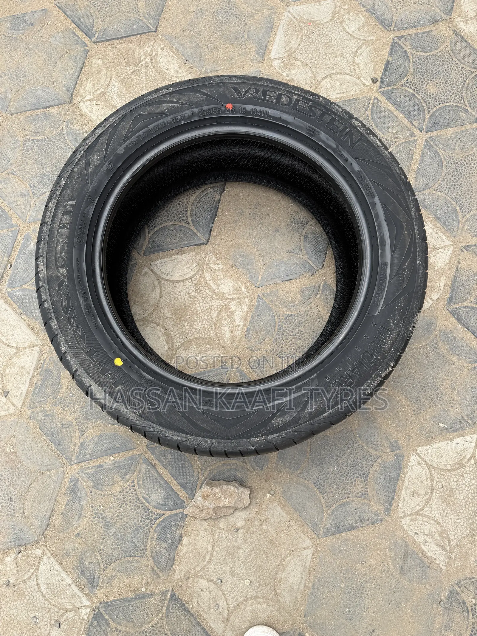 235/55r18 Vredstein Made in India Tyre