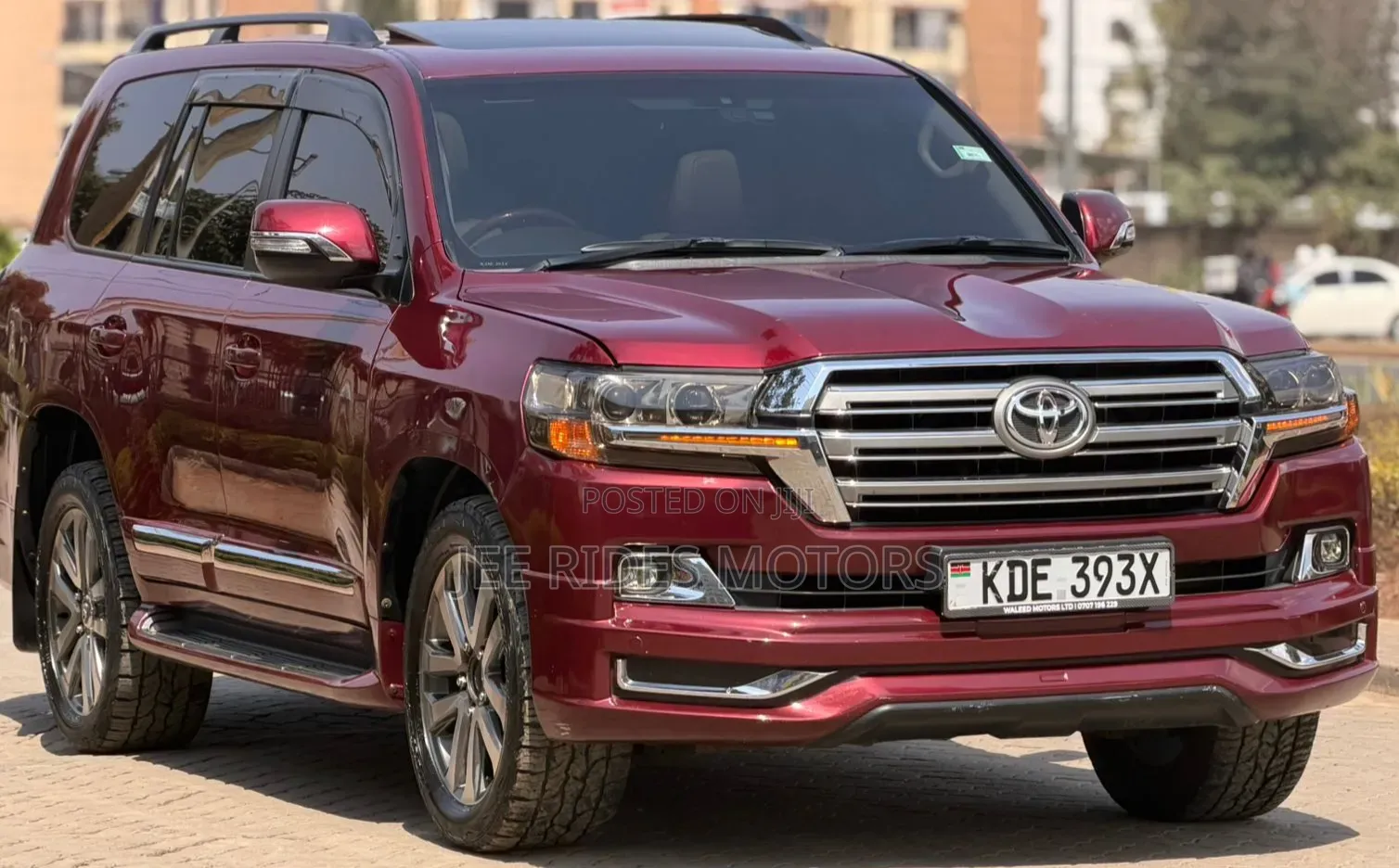 Toyota Land Cruiser 2014 Red
