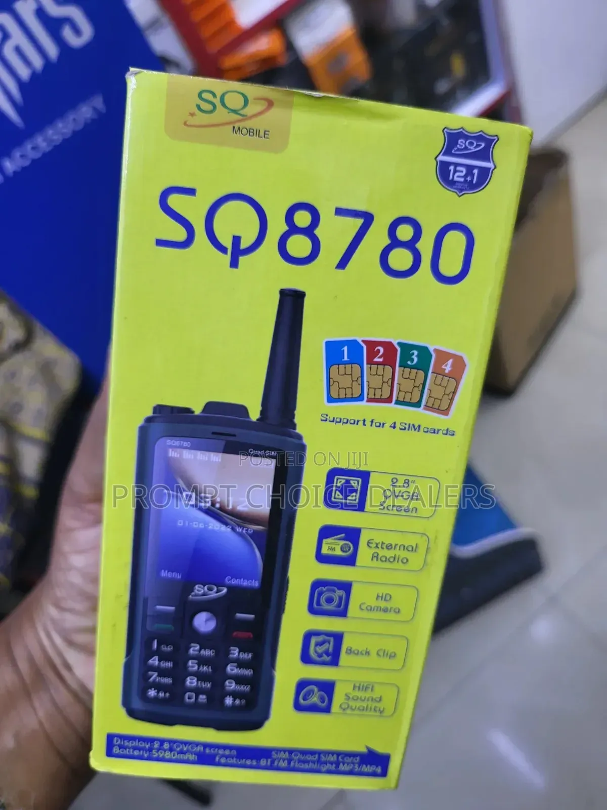 New SQ 8800 8 GB Black