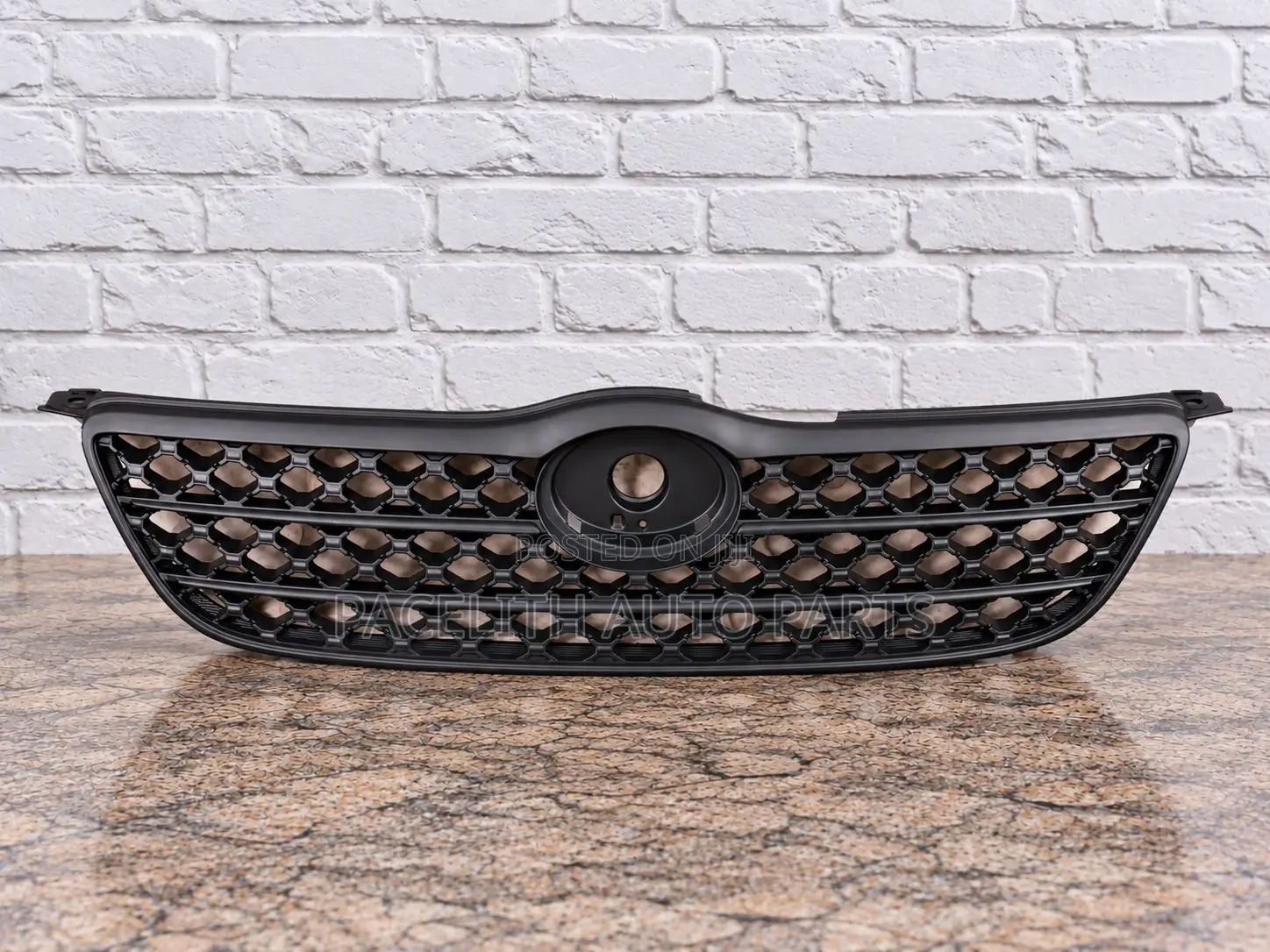 FPI Front Grille Toyota Fielder 2002 - 2003 Black