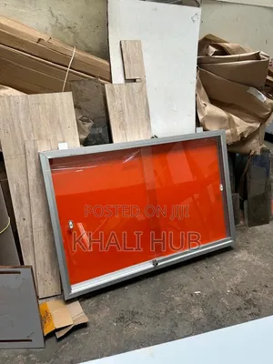 Noticeboard 4ft X 3ft Lockable Glass Sliding Notice Board