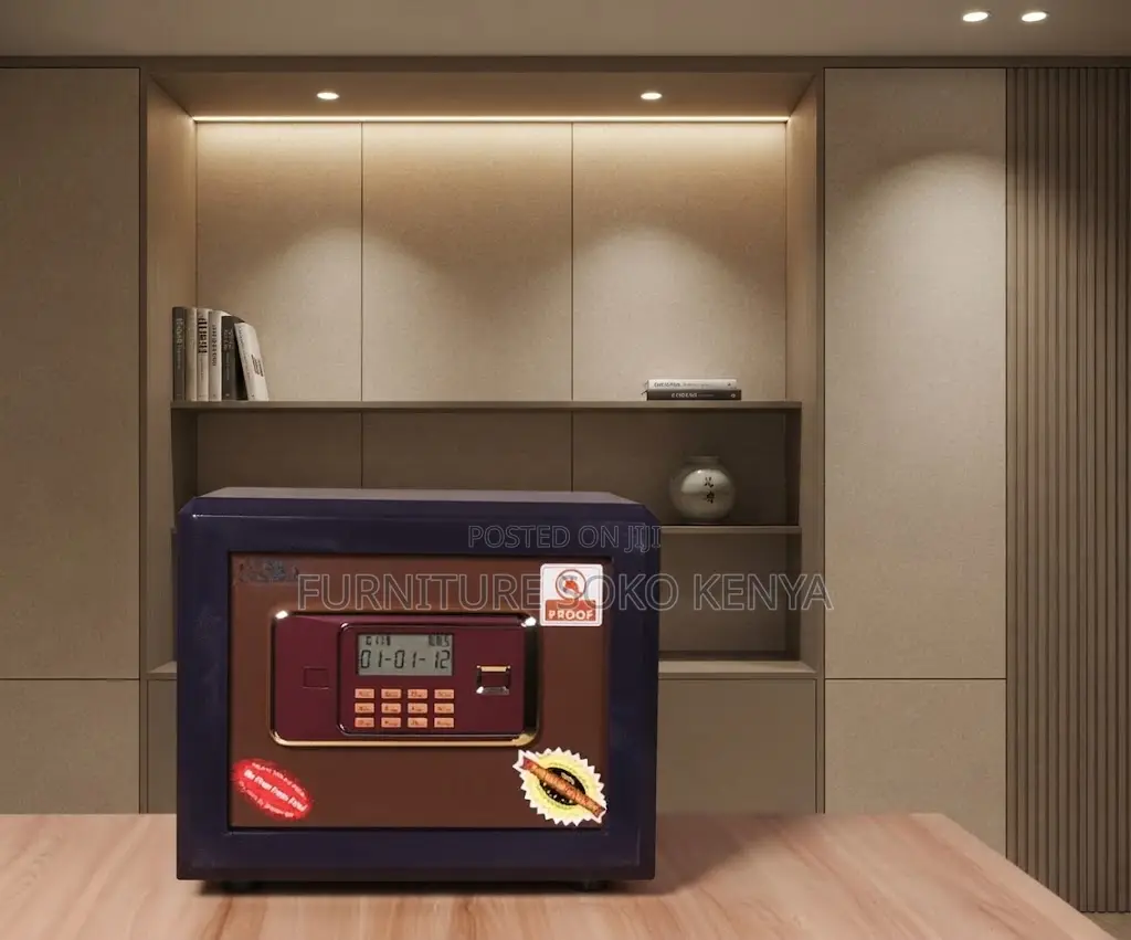Safes; 28KGS Fireproof Dial Lock Cash Box Safe