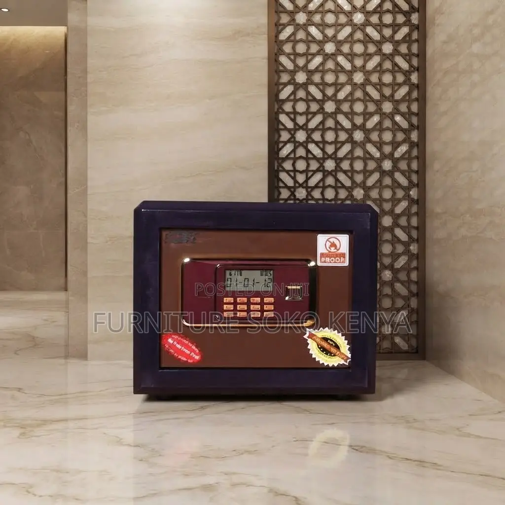 Safes; 28KGS Fireproof Dial Lock Cash Box Safe
