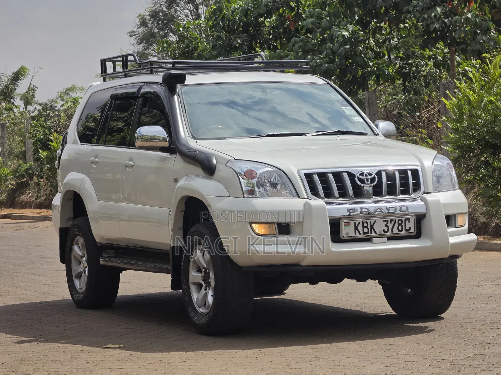 Toyota Land Cruiser Prado 3.0 D-4D 5dr 2004 White