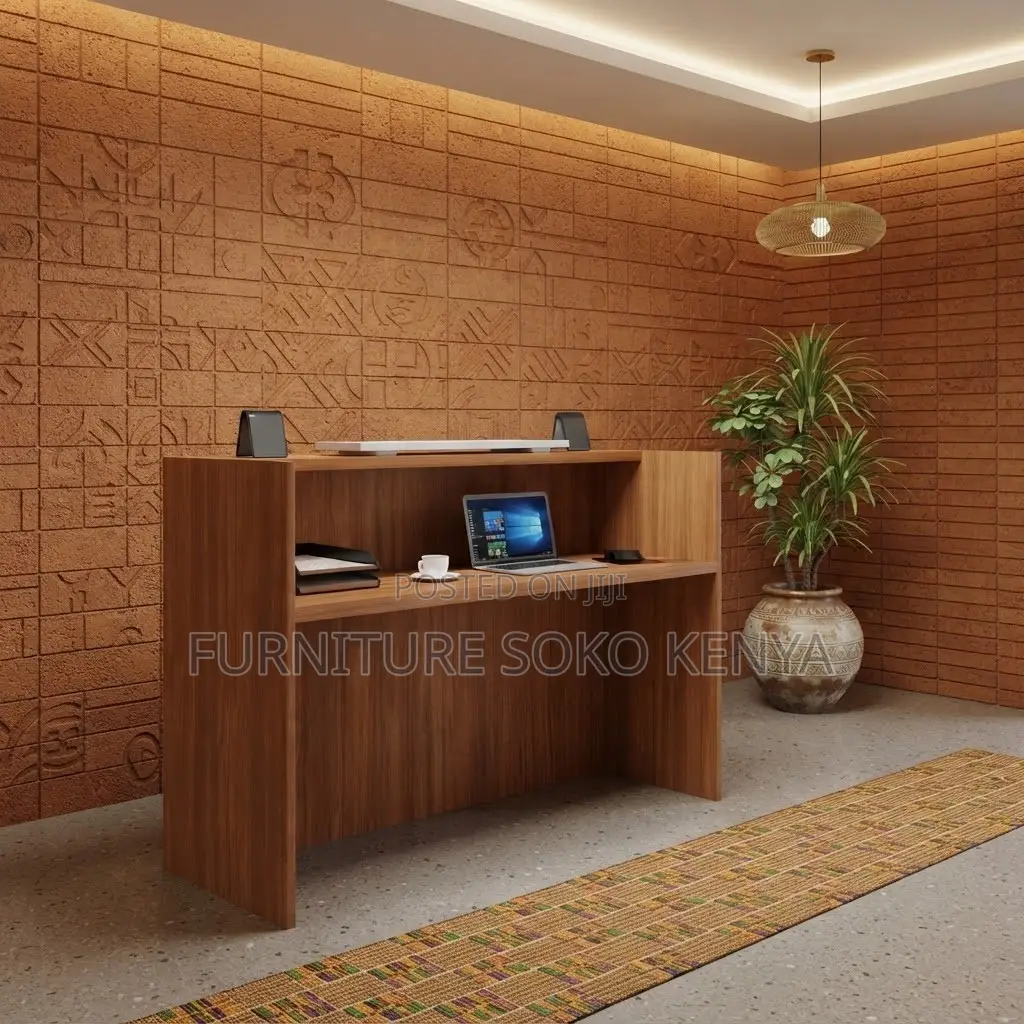 Reception Desk; 1600MM White Modern Front Reception Desk