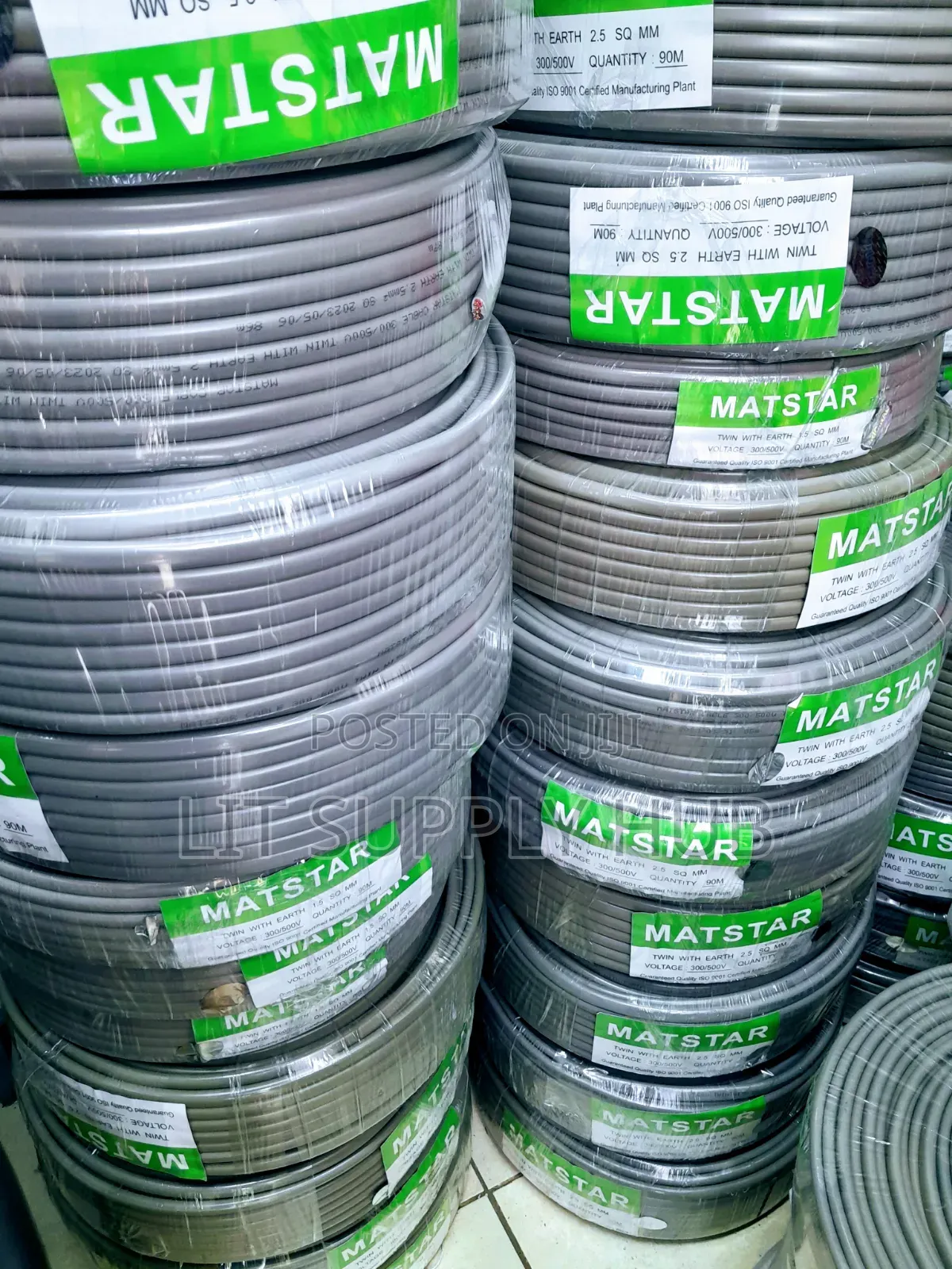 2.5mm Twin With Earth Restocked Electrical Cables