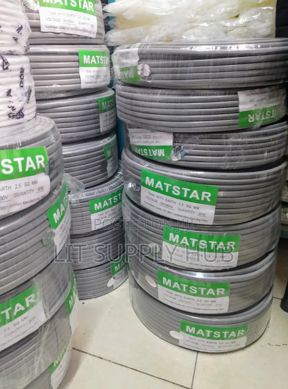 2.5mm Twin With Earth Restocked Electrical Cables