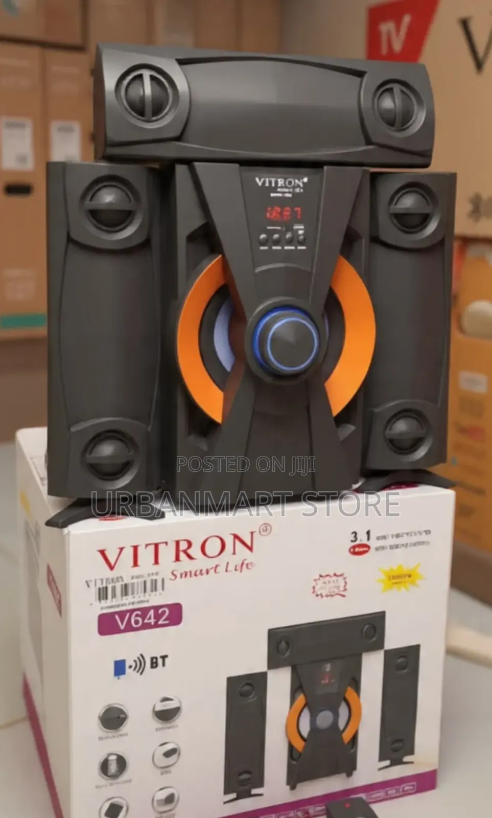 Vitron V642 3.1 Channel Bluetooth Home Theatre