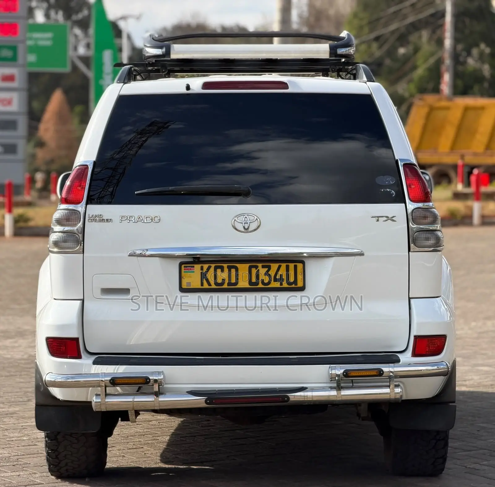 Toyota Land Cruiser Prado 2008 White