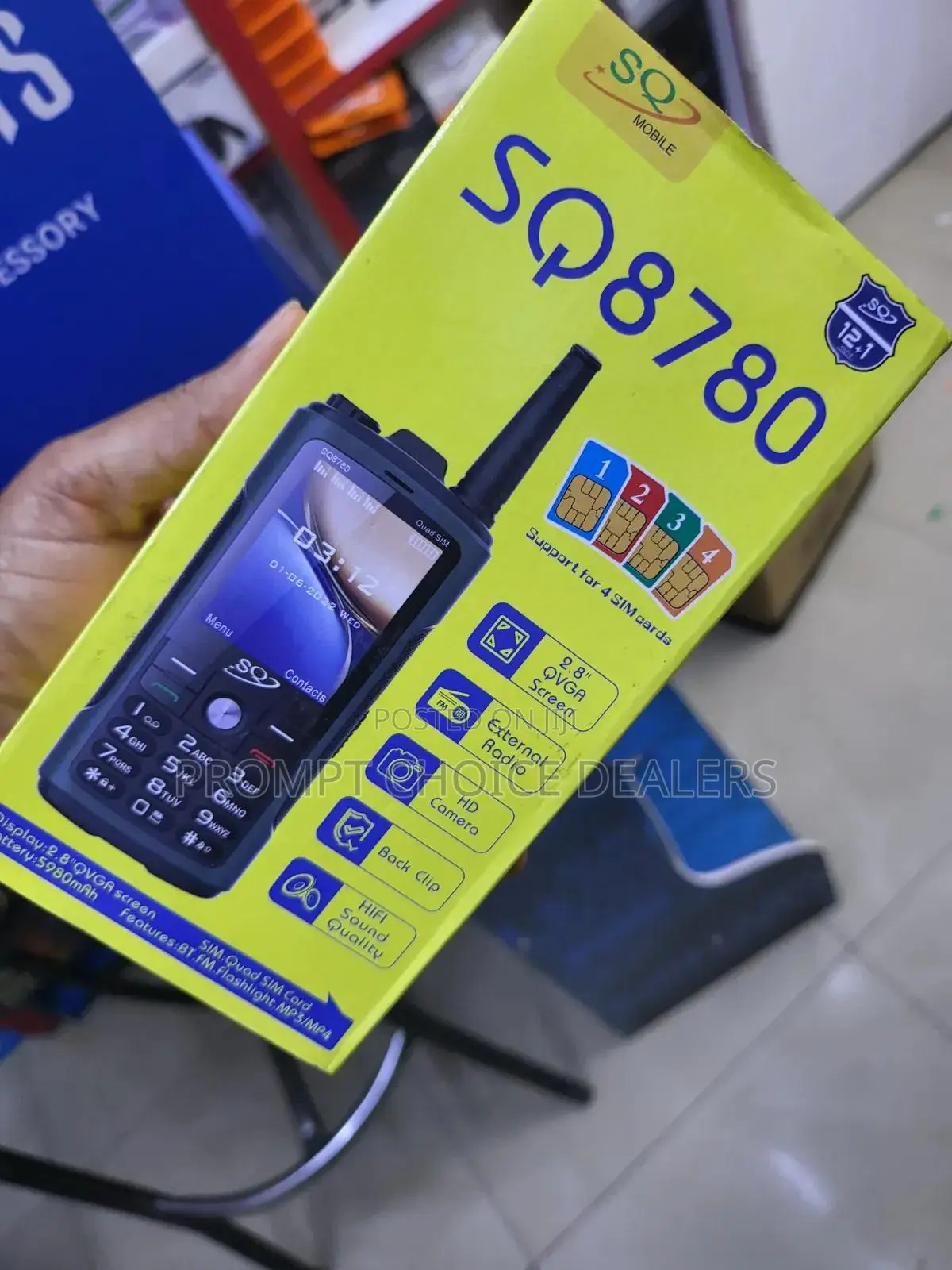 New SQ 8800 8 GB Black