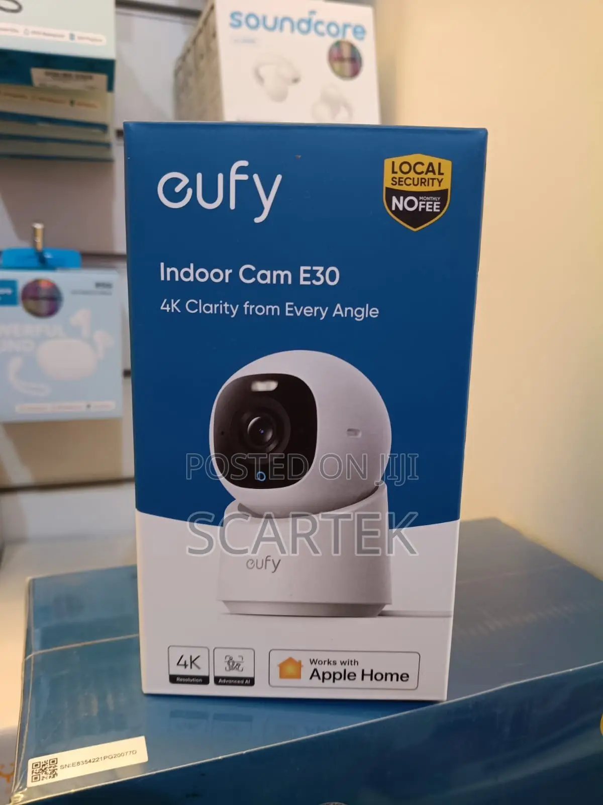 Eufy Indoor Cam E30 4K UHD Security Camera