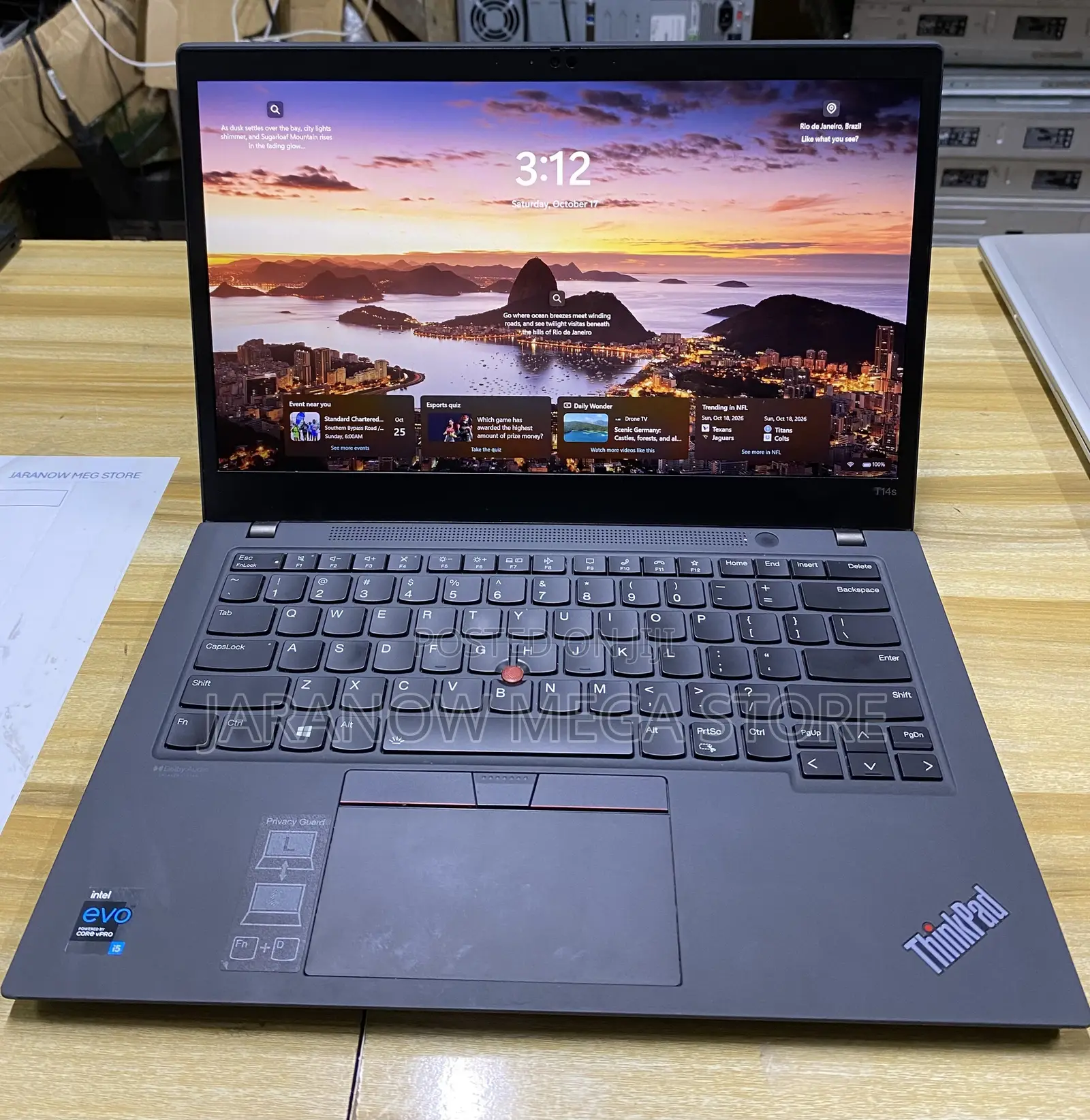 Laptop Lenovo ThinkPad T14s Gen 2 16GB Intel Core i5 SSD 256GB