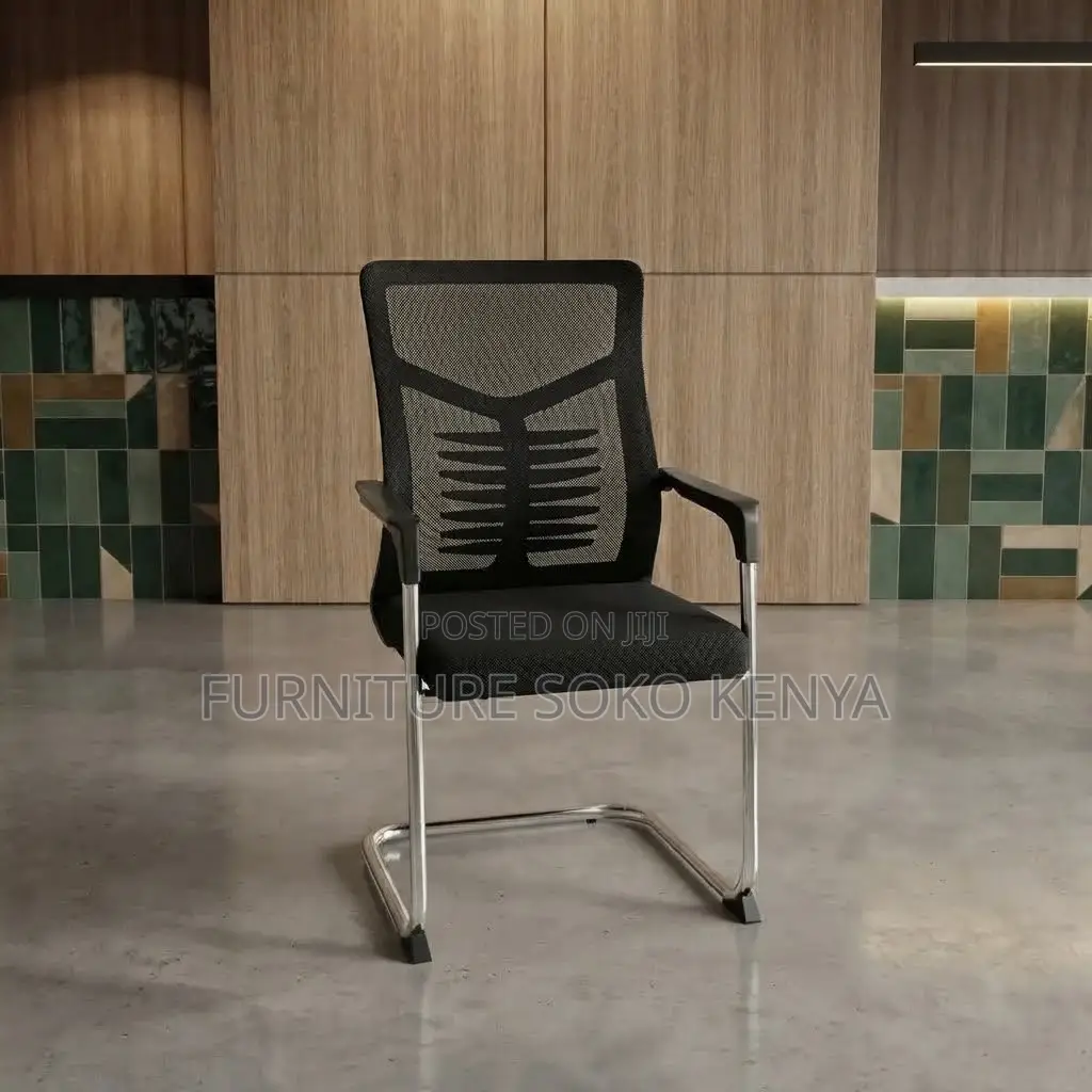 Office Chairs; Breathable Office Visitor's Waiting Chair