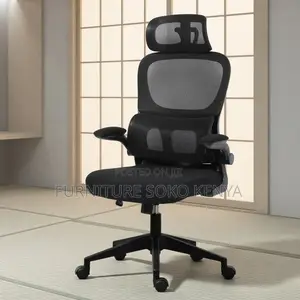 Office Chairs; Full Fabric Swivel Orthopedic Seat