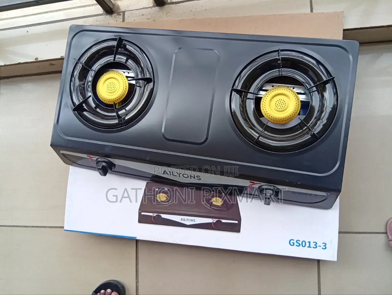 Ailyons Double Burner Stainless Steel Tabletop Stove