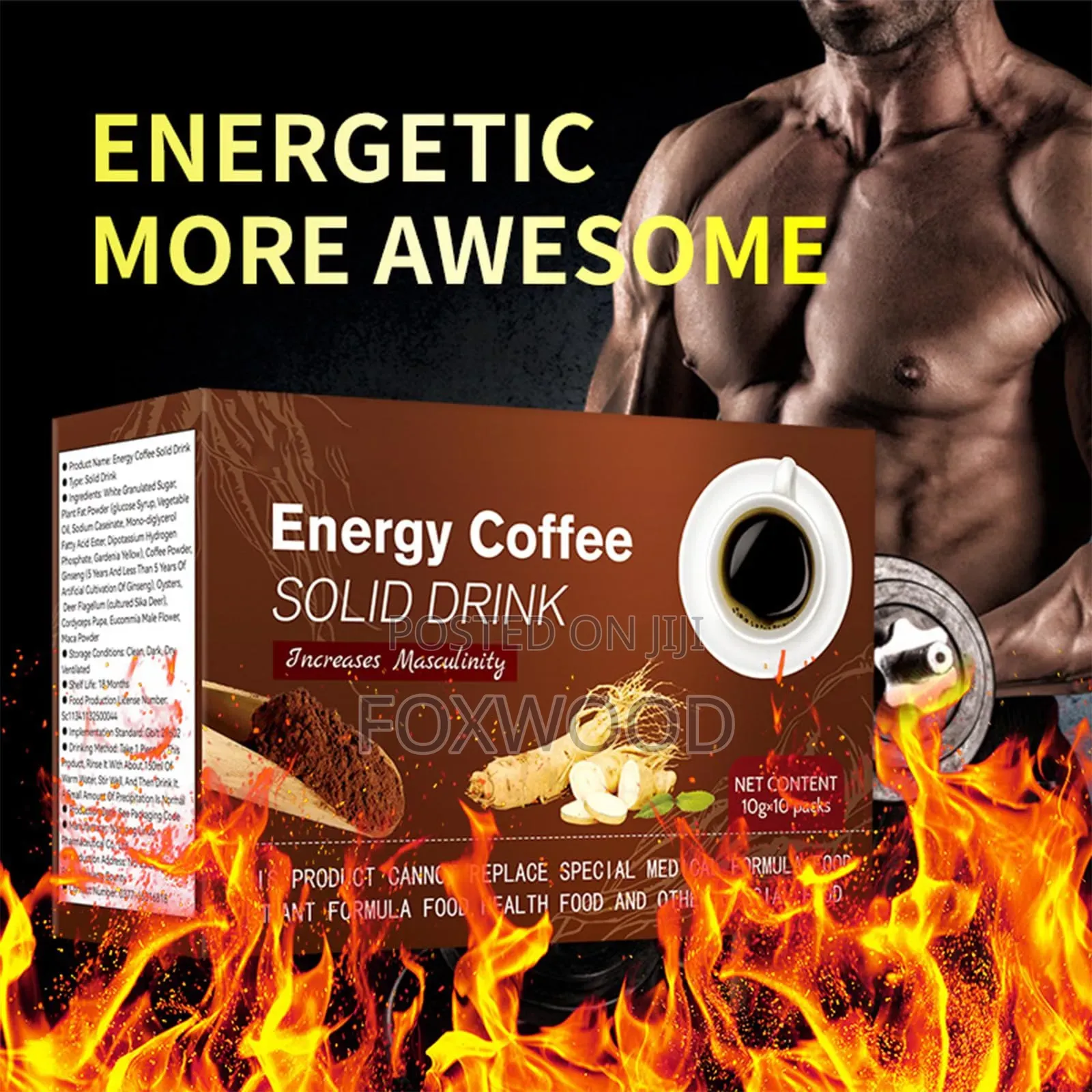 NAVETA Energy Coffee Solid Drink,
