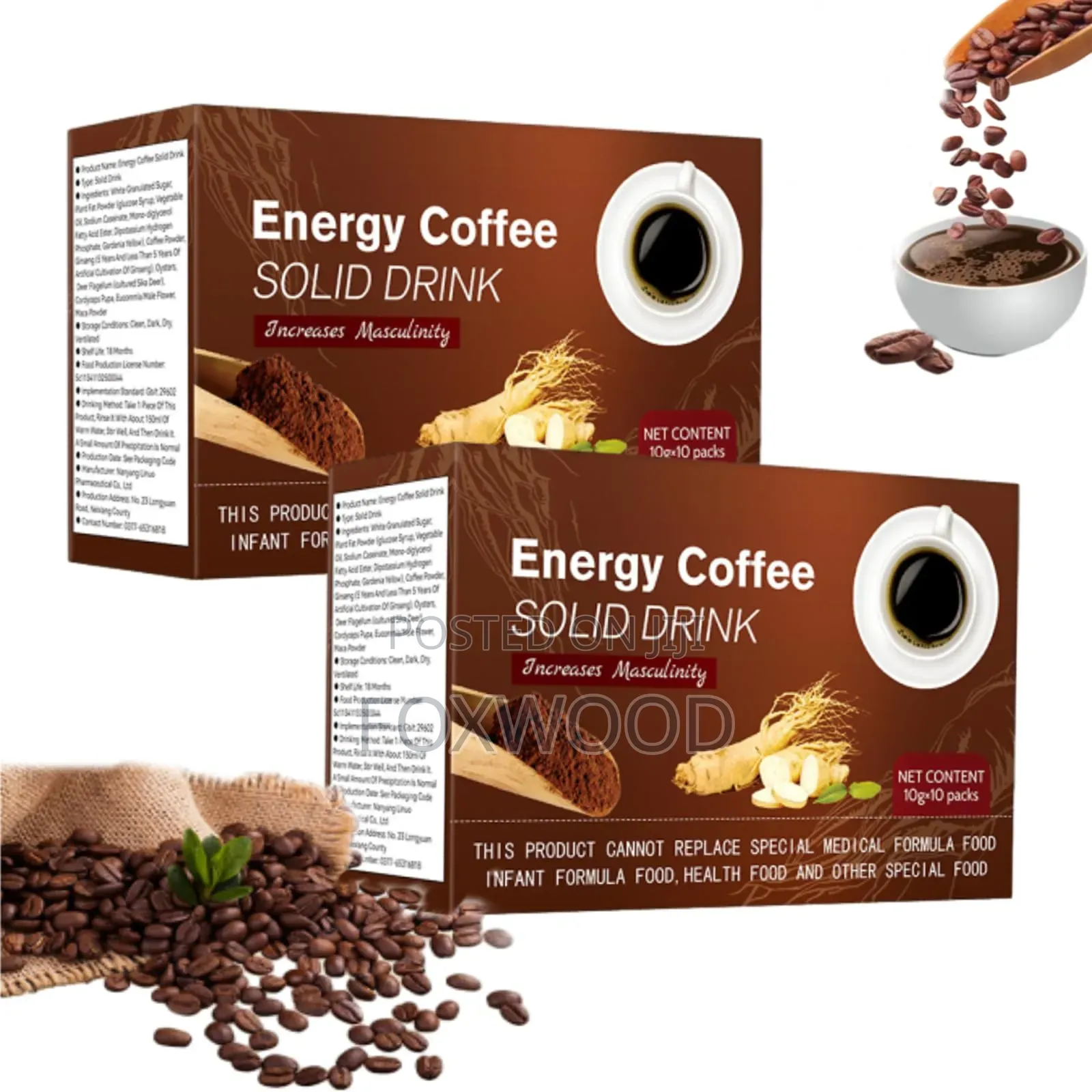 NAVETA Energy Coffee Solid Drink,