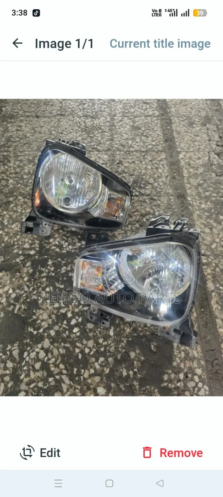 Suzuki Alto Headlights