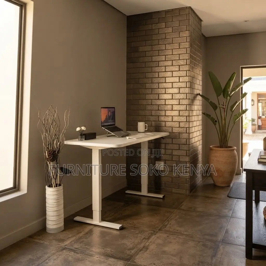 Office Desk; 1.2 Meter Motorable Standing Desk