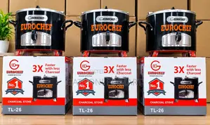 Eurochef Jikokoa Charcoal Stove for Everyday Cooking