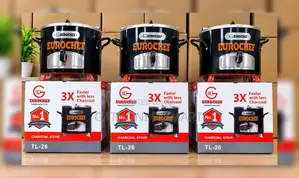 Eurochef Charcoal Jikokoa Cooker at KSh 2,700