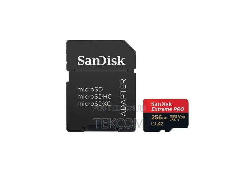 Sandisk 256gb Extreme Pro 200mb/S Memory Card