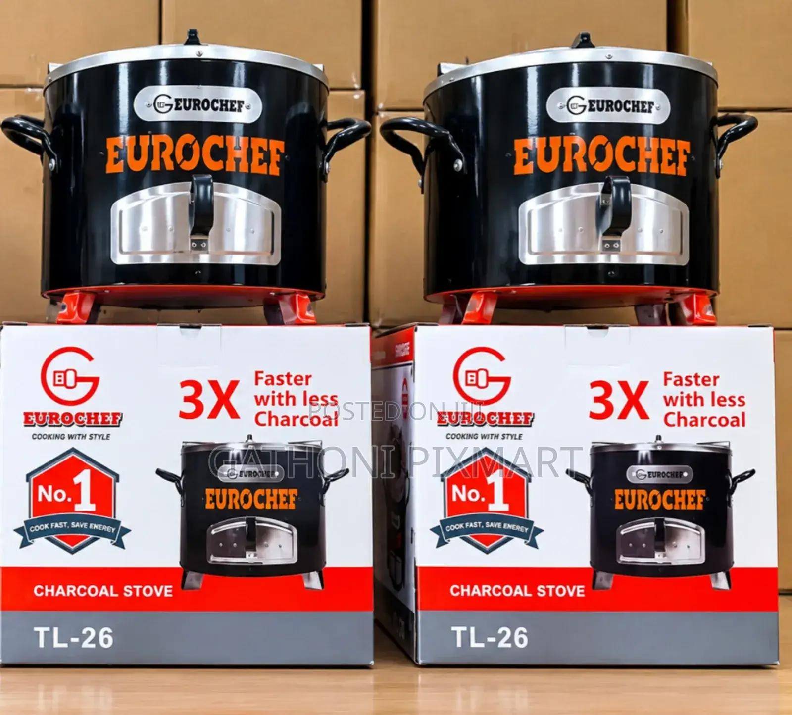 Eurochef Jikokoa Stove for Home Cooking