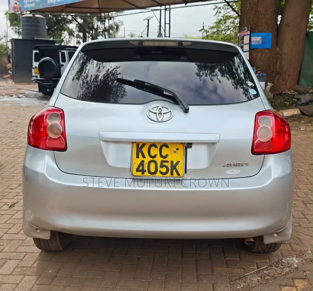 Toyota Auris 2008 Silver