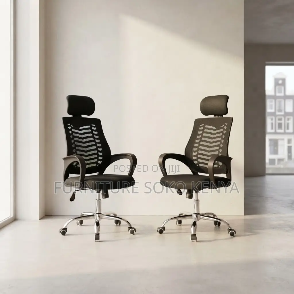 Office Chairs; Headrest Executive Ergonomic Chair