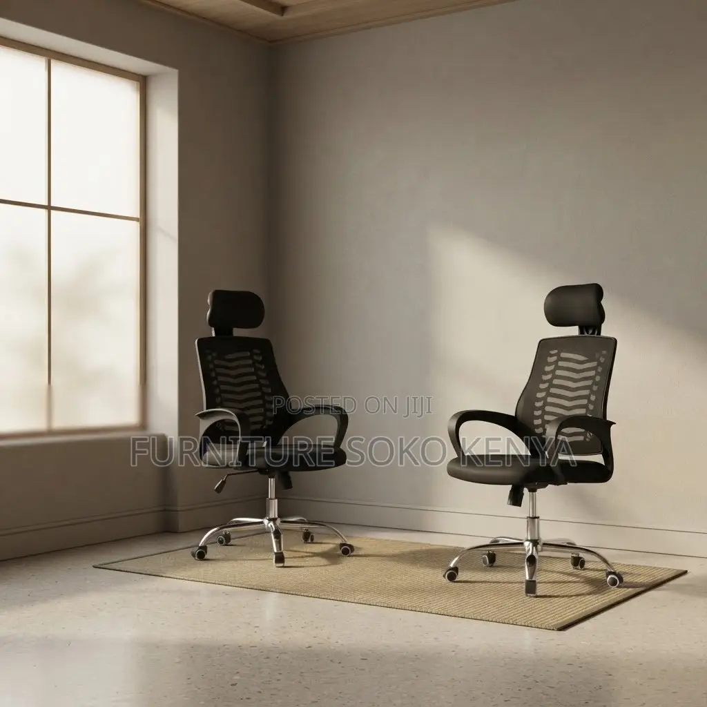 Office Chairs; Headrest Executive Ergonomic Chair
