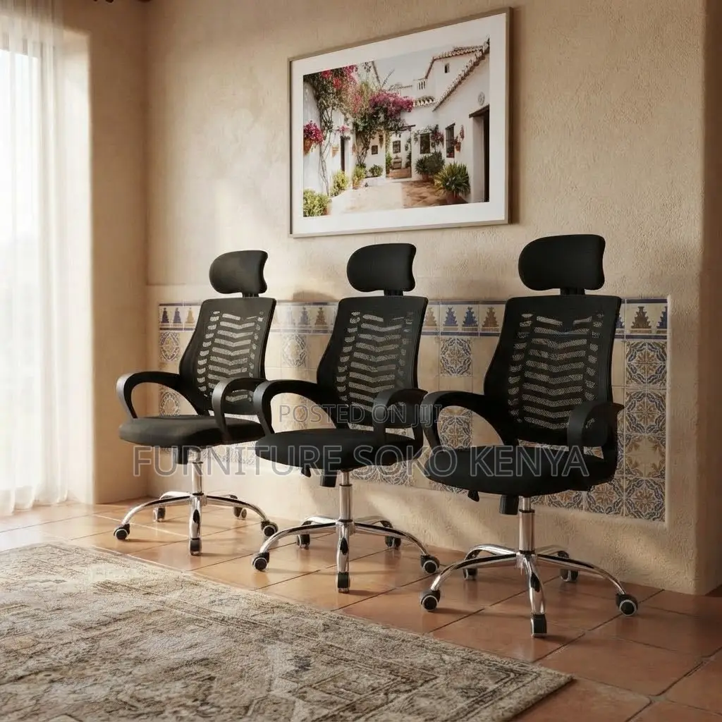 Office Chairs; Headrest Executive Ergonomic Chair