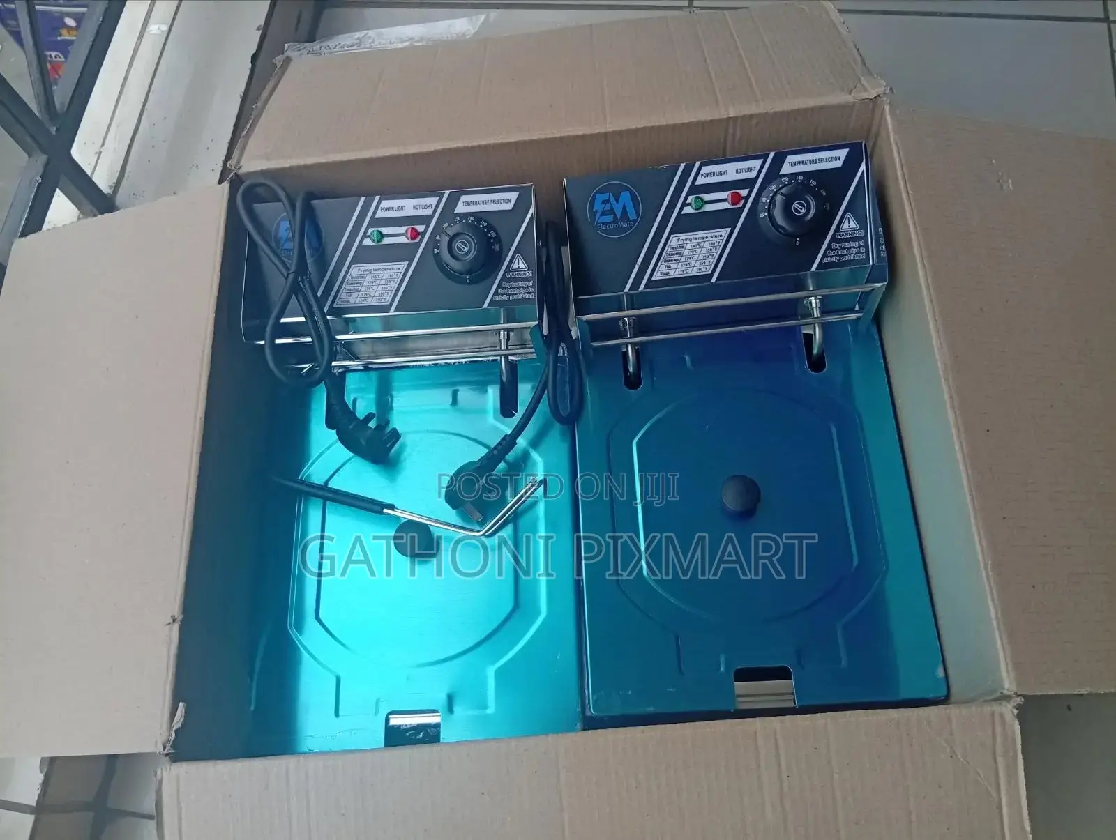 Electromate Double Deep Fat Fryer Available