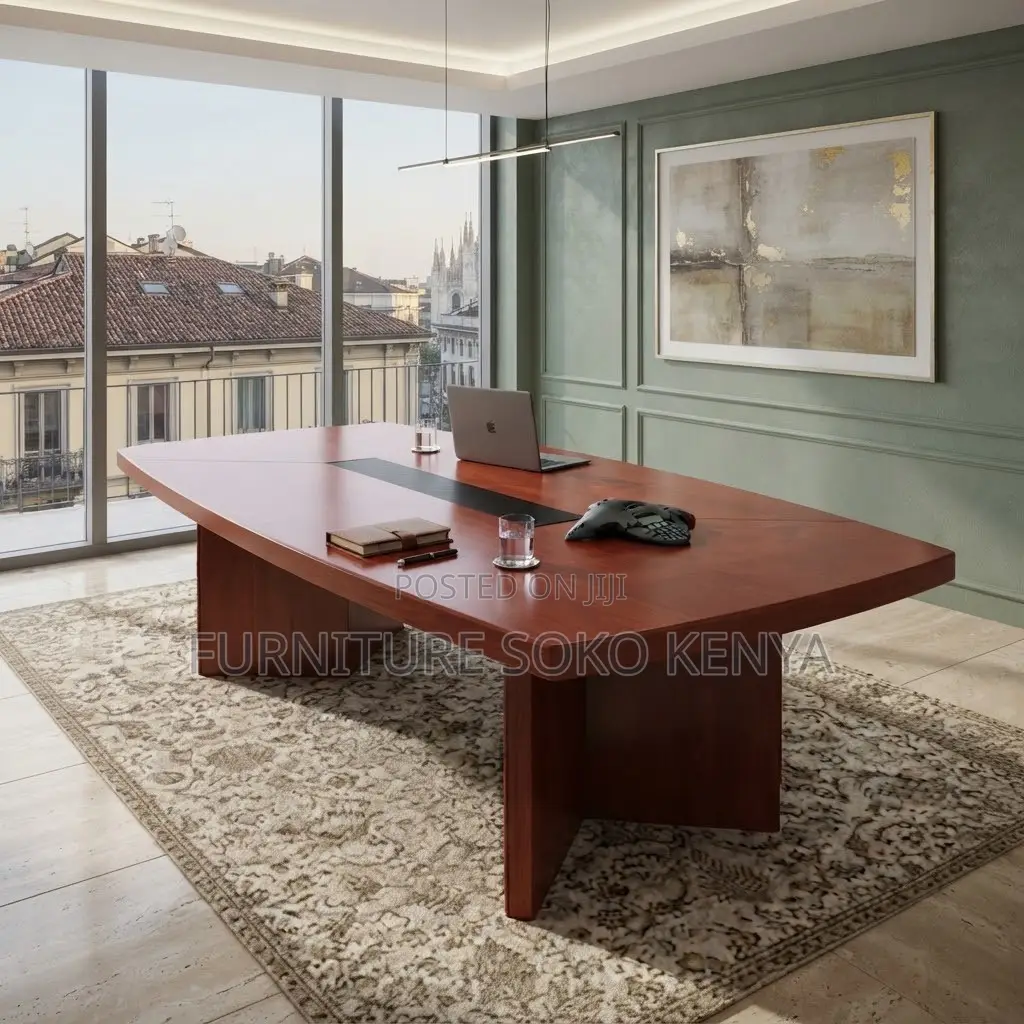 Boardroom Table; 3 Meters Mahogany Boardroom Table