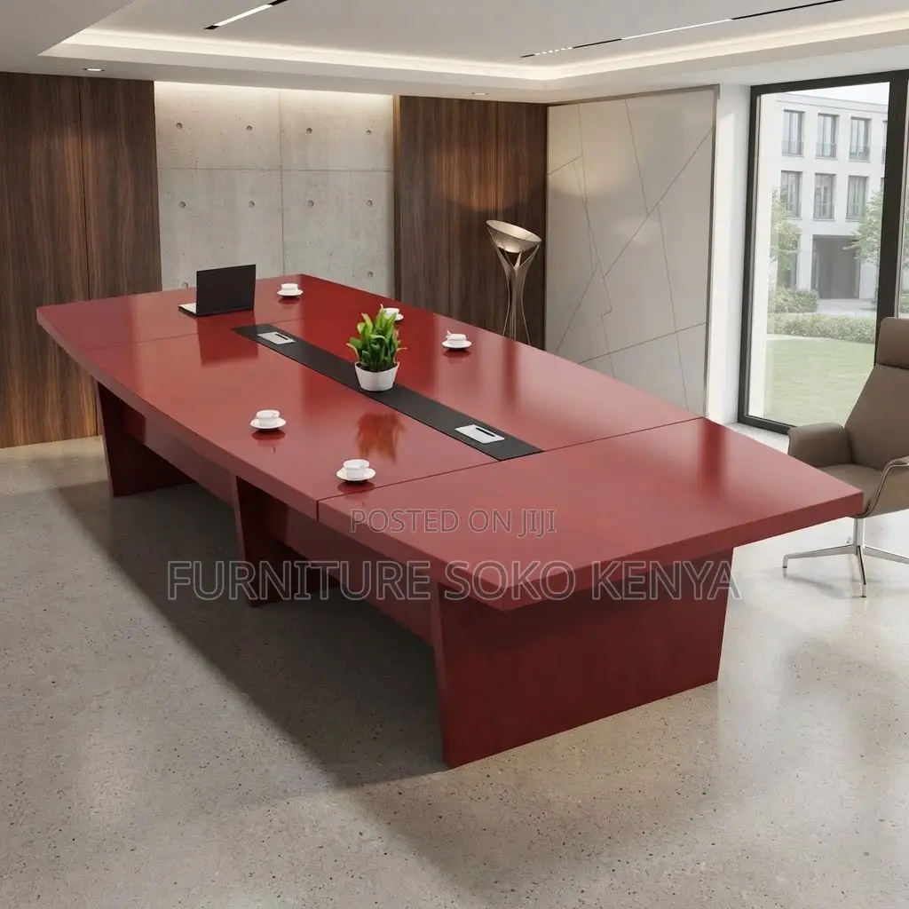 Boardroom Table; 3 Meters Mahogany Boardroom Table