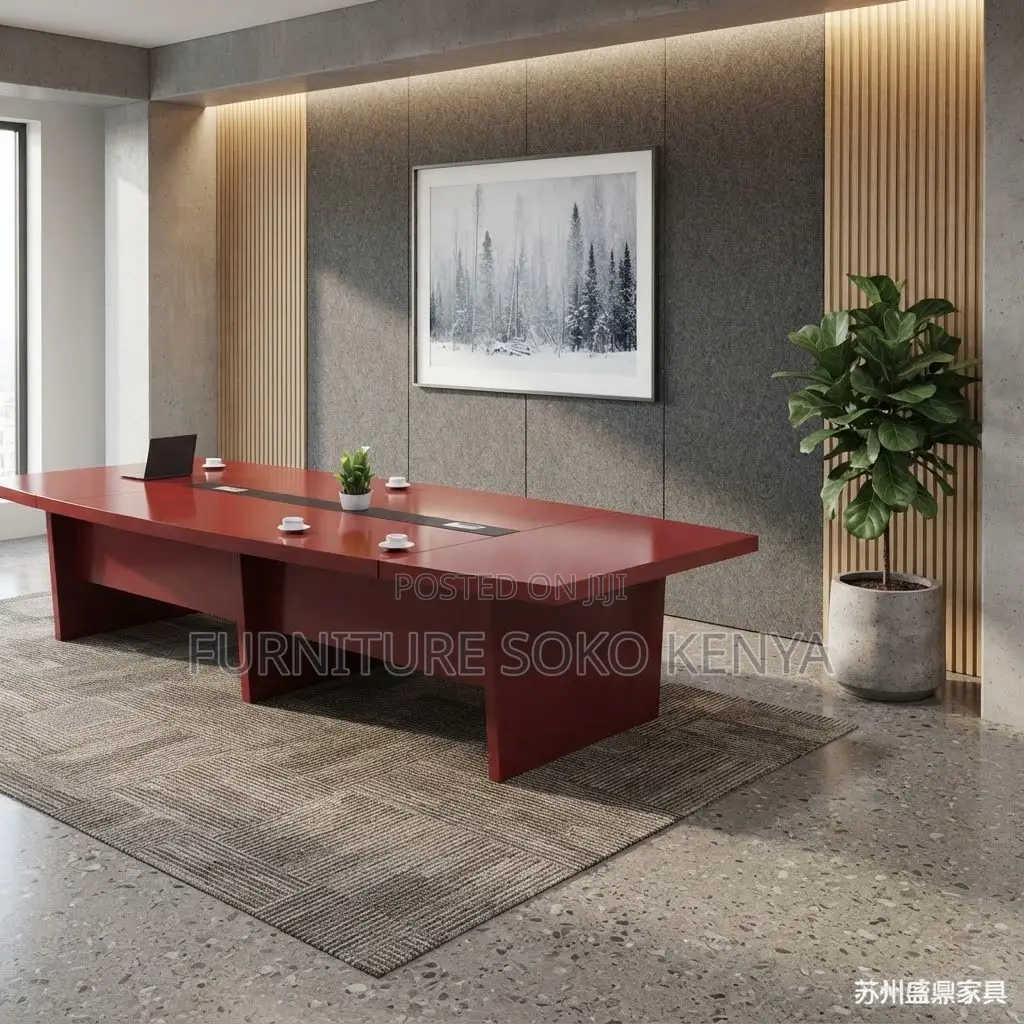 Boardroom Table; 3 Meters Mahogany Boardroom Table