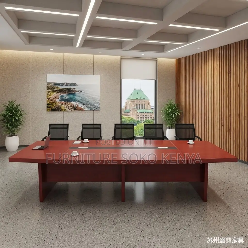 Boardroom Table; 3 Meters Mahogany Boardroom Table