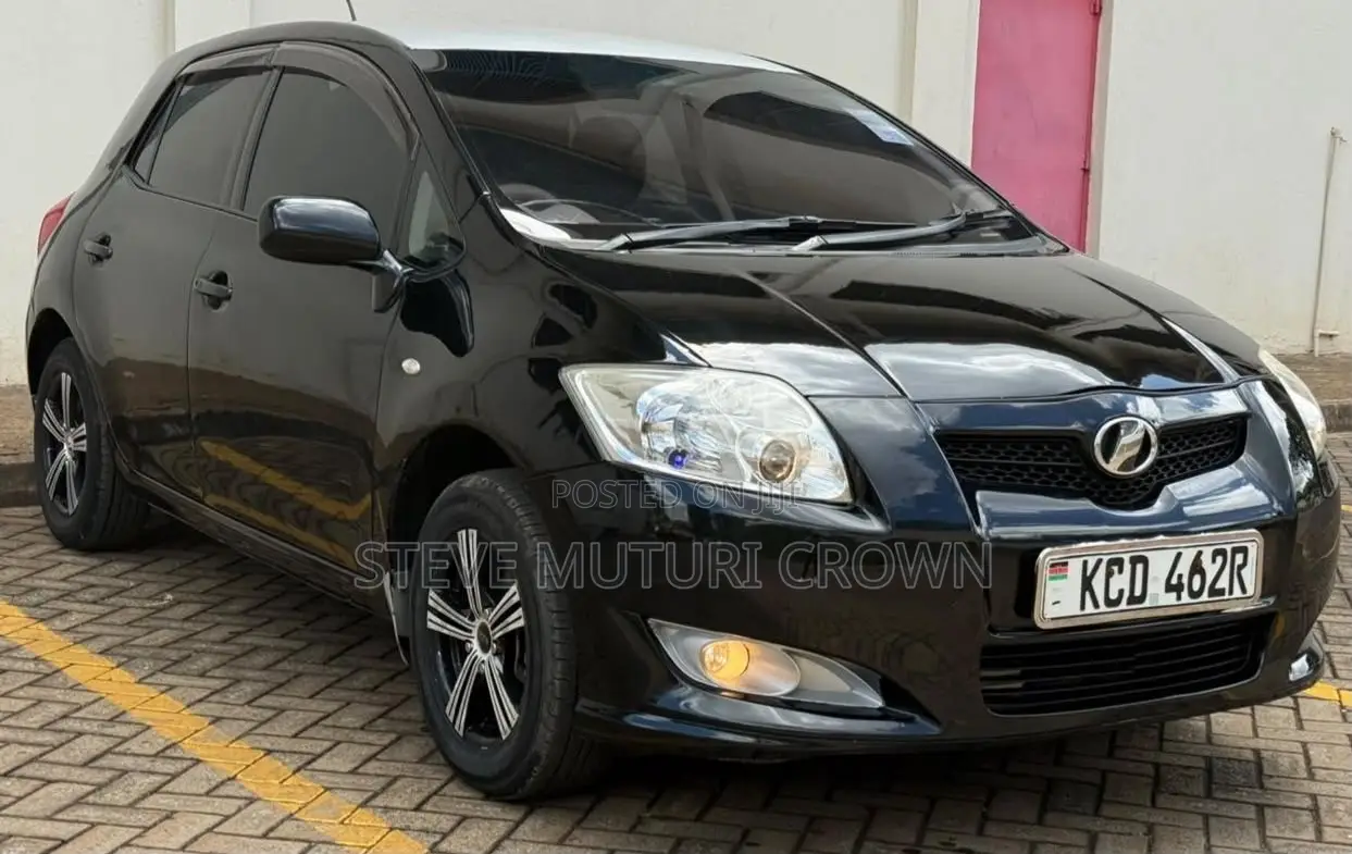 Toyota Auris 2008 Black