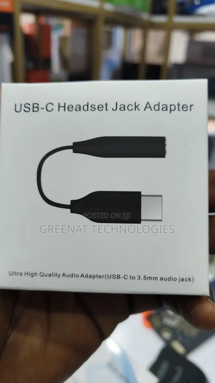 USB-C to 3.5mm Headphone Jack Adapter USB-C Headset Jack Audio Adapter