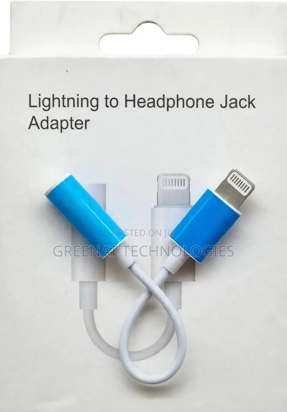 Lightning to Headphone Jack Adapter for iPhone - Music + Calls