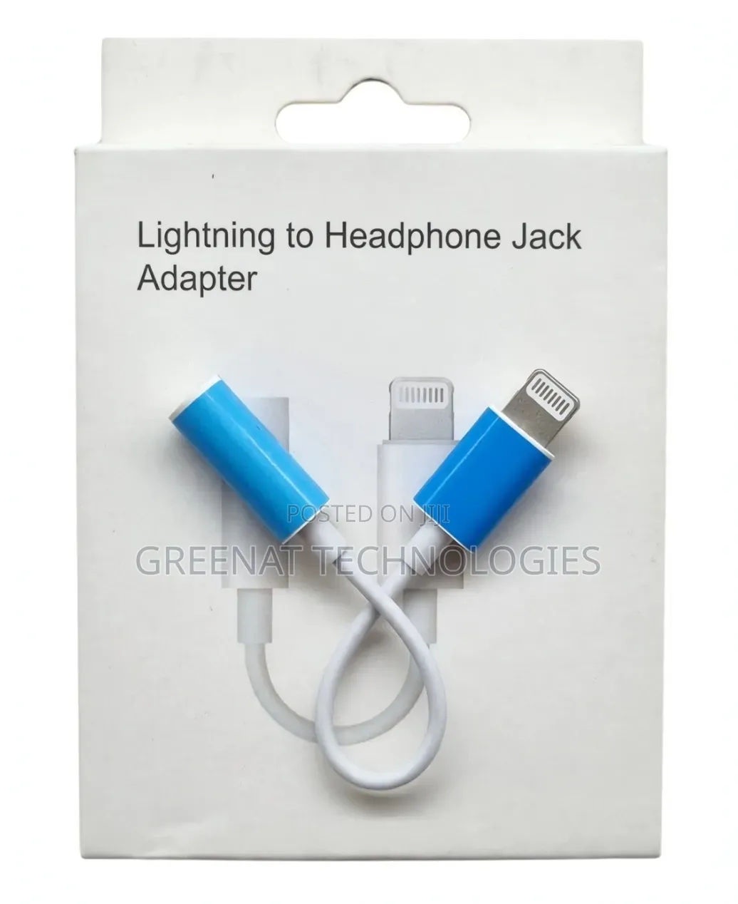 Lightning to Headphone Jack Adapter for iPhone - Music + Calls