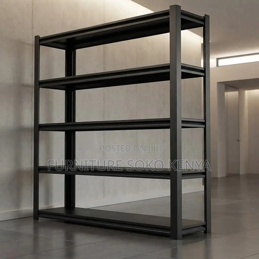 Five-Tier Steel Industrial Shelving Organizing Rack