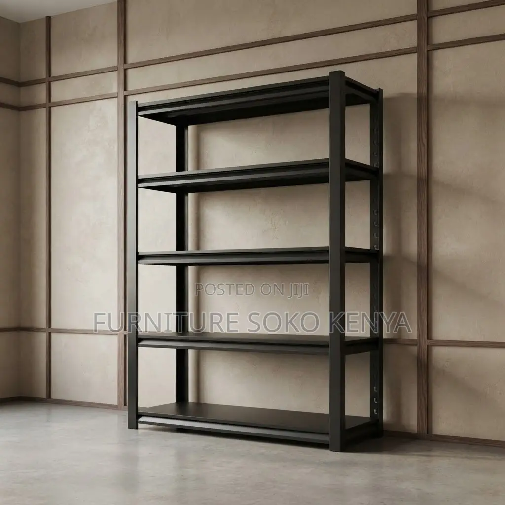 Five-Tier Steel Industrial Shelving Organizing Rack