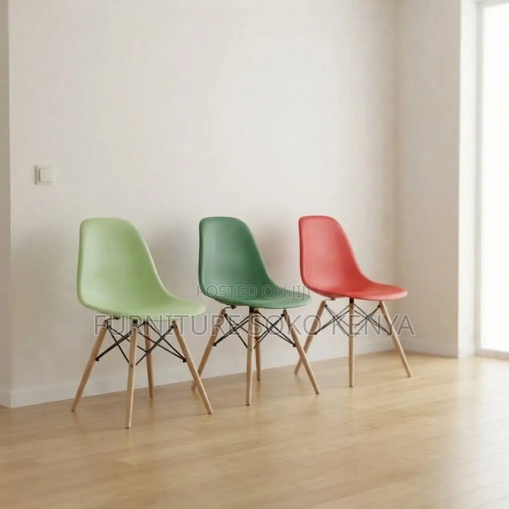 Home Chairs; Armless Eames Side Dining Chairs